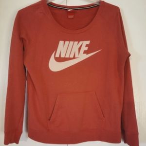 Well loved Nike off one shoulder sweatshirt